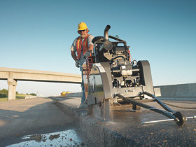 ROAD AND FLOOR SAWS